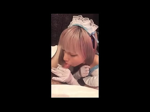 ❤️ Japanski idol [mayuka], kostim francuske služavke, 1. dio, pušenje i drkanje losionom ☑ Porno na hr.teenactivewear.ru